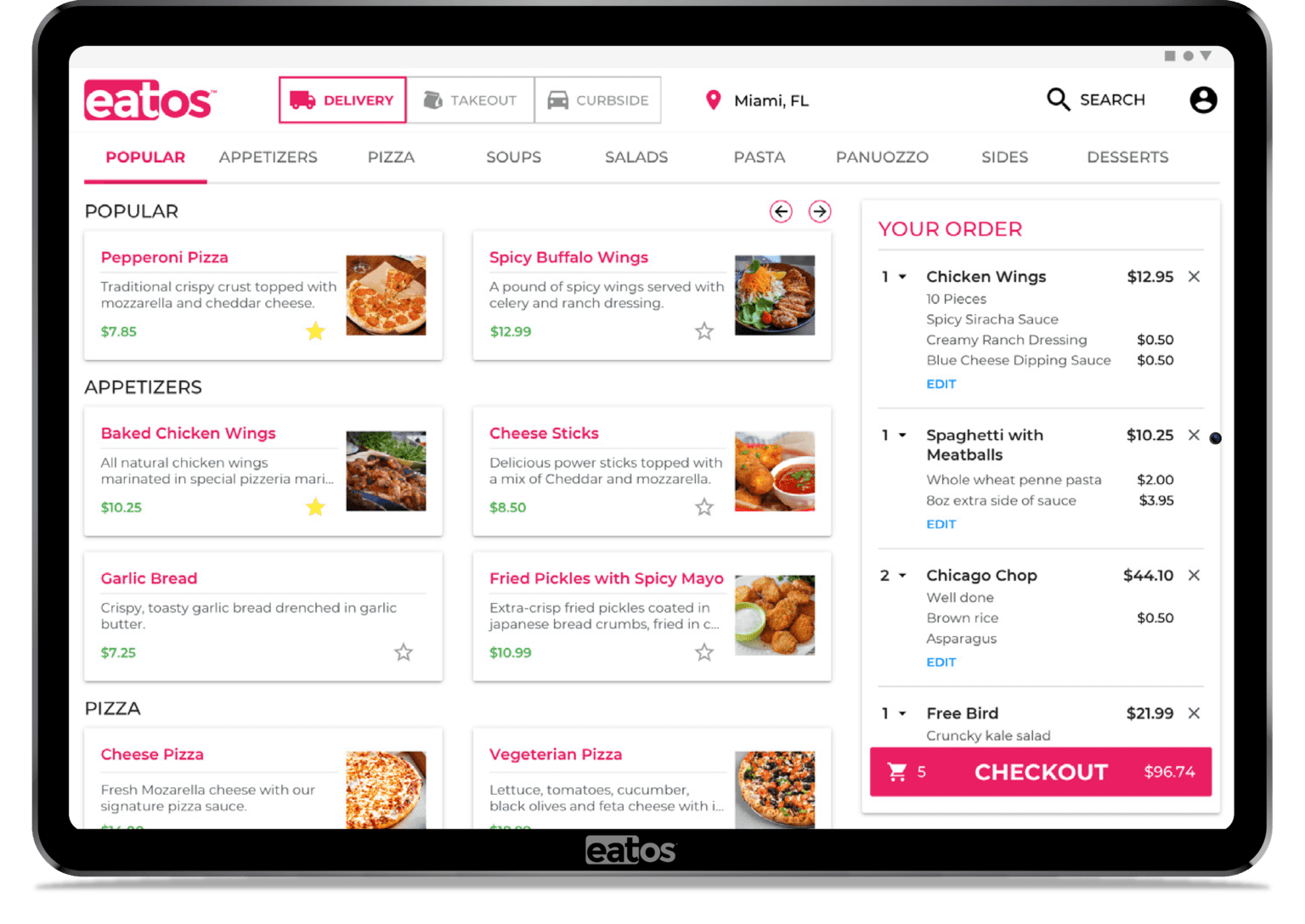 eatOS Merchant App
